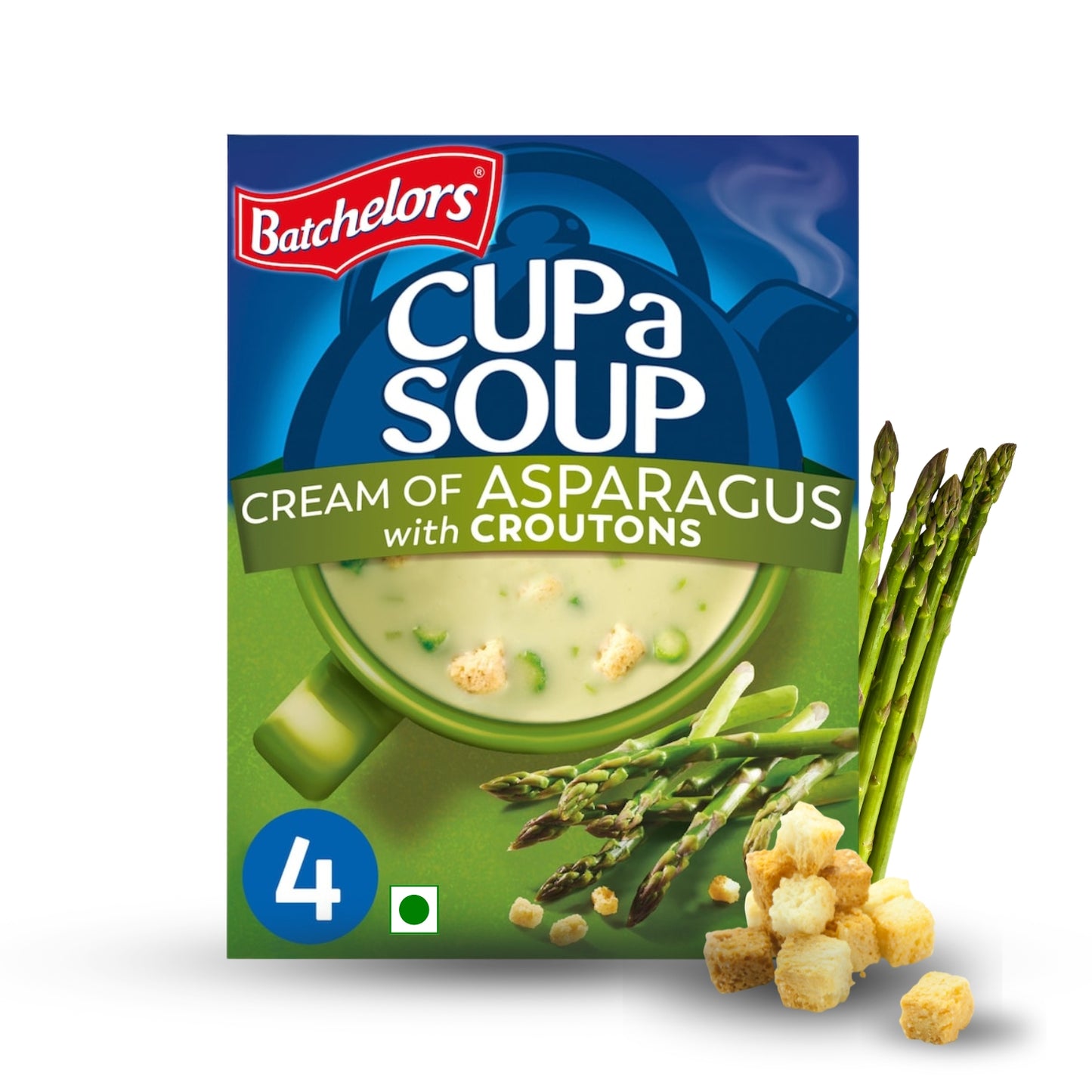 Batchelors Cup A Soup Cream of Asparagus with Croutons, 117g