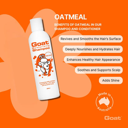 Goat - Moisturising Shampoo Oatmeal (300ml)