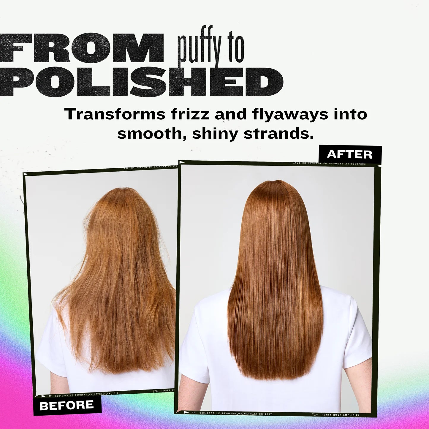 Bed Head Straighten Out Anti-Frizz Serum for Smooth & Shine