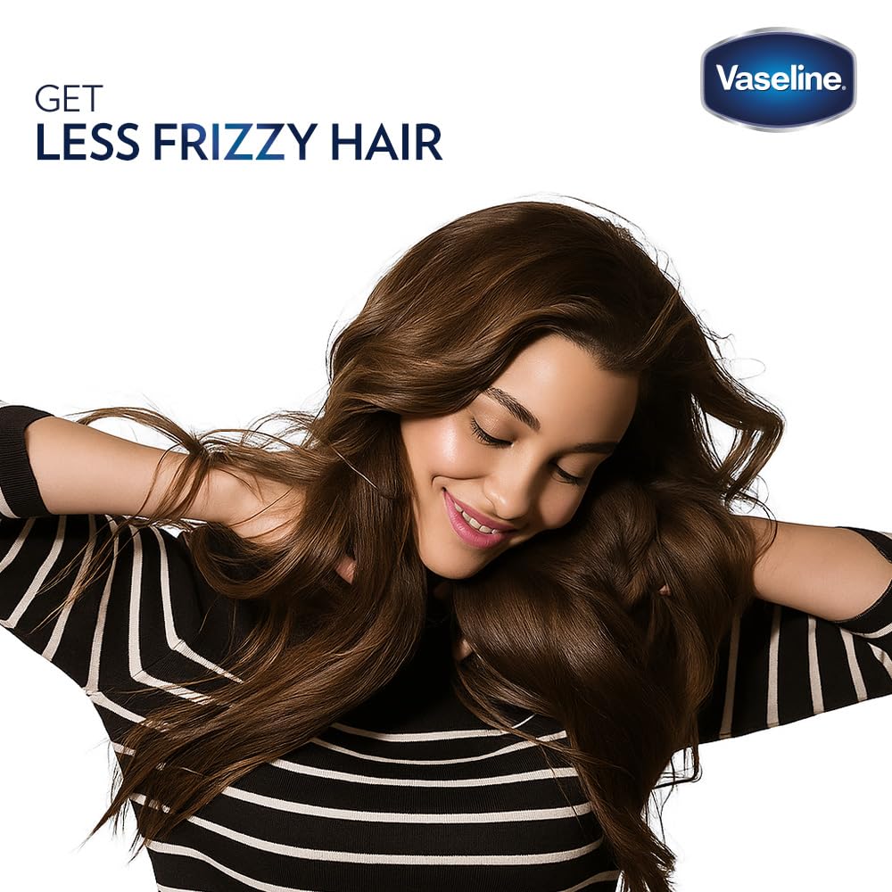 Vaseline Hair Tonic & Scalp Conditioner | Smoothes Hair | Locks In Moisture | Non-Greasy Shine | 200 ML