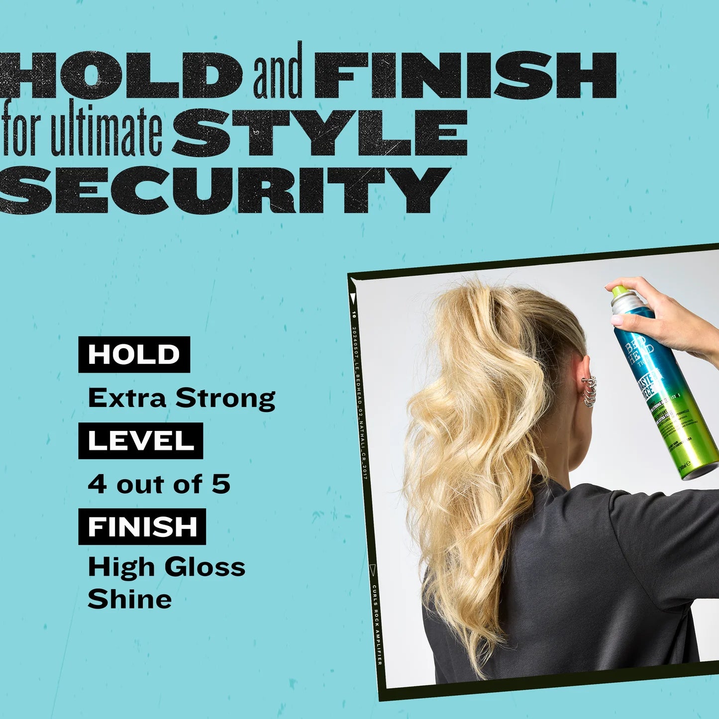 Bed Head Master Piece Hair Spray with Extra Strong Hold – 340ml