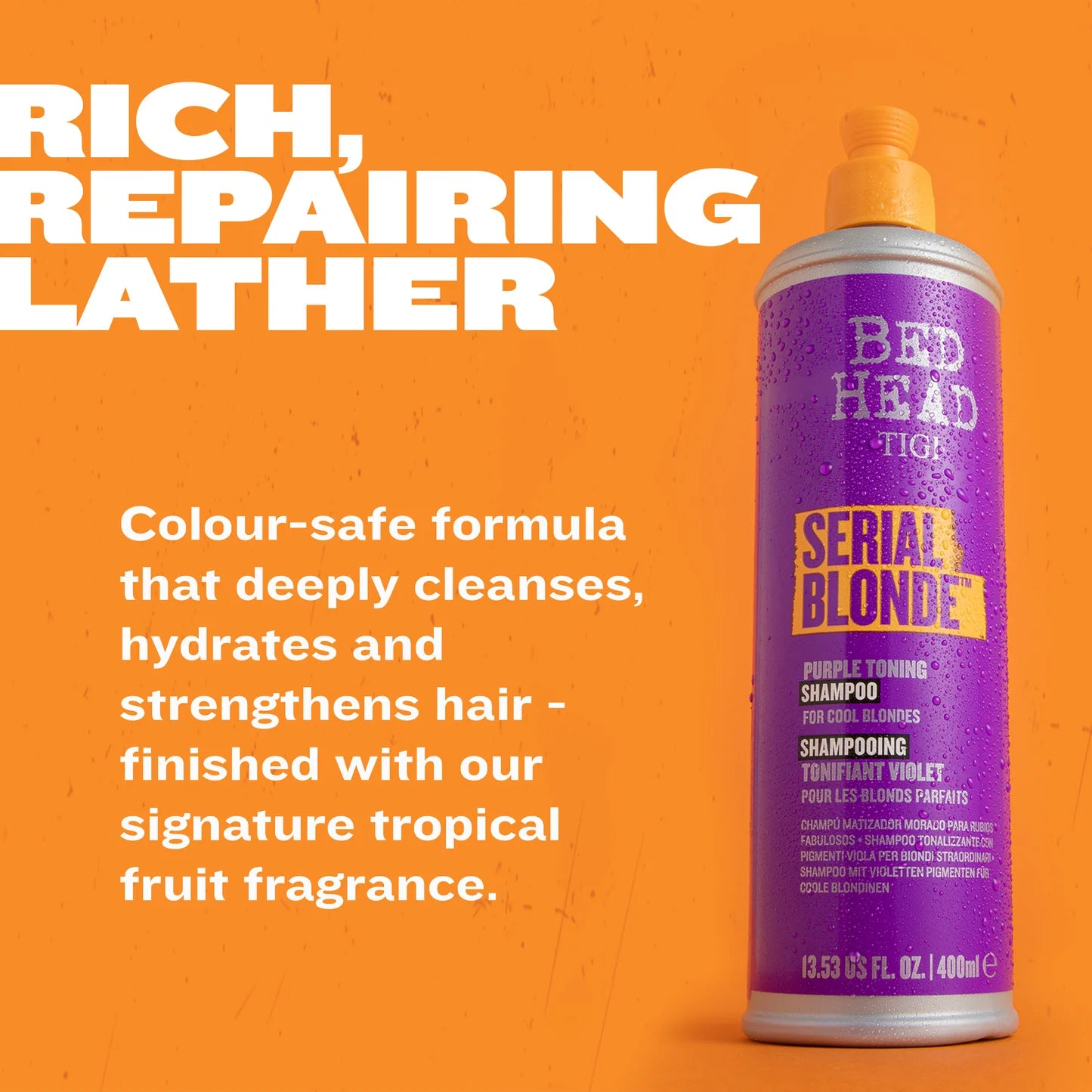 Bed Head Serial Blonde Restoring Shampoo for Blonde Hair – 600ml