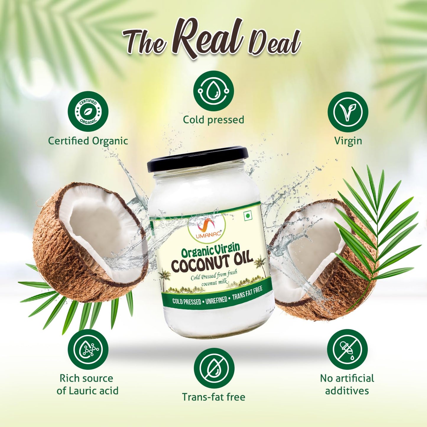 Umanac Organic Virgin Coconut Oil