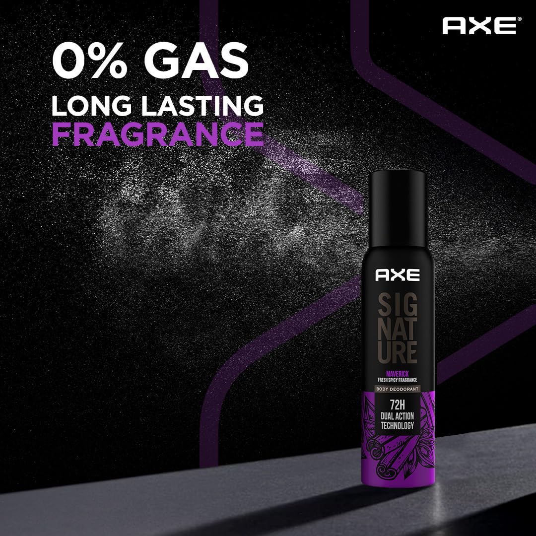 Axe Signature Maverick No Gas Body Deodorant for Men 154 ml