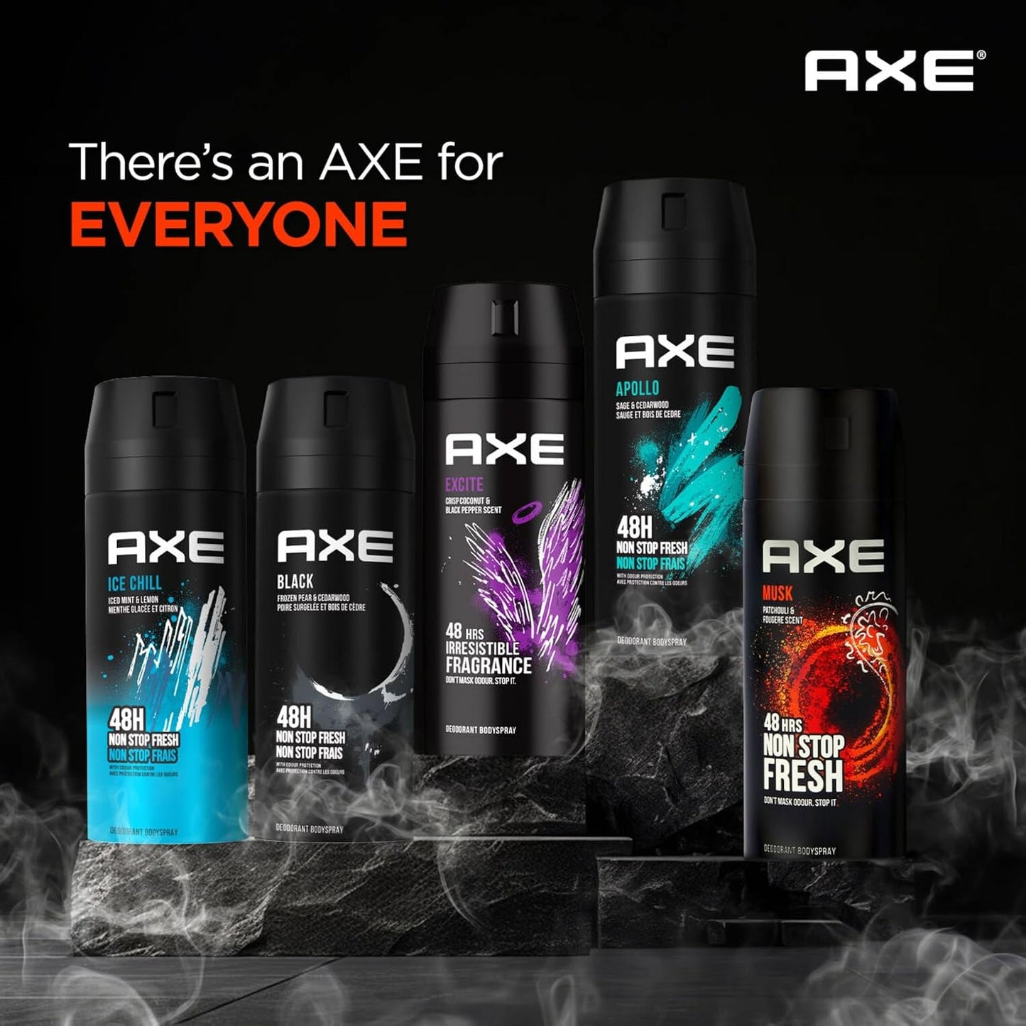 Axe Musk Deodorant Body Spray for Men | 48H* Odour Protection | With Lavender, Geranium, and Vanilla notes| 150ml
