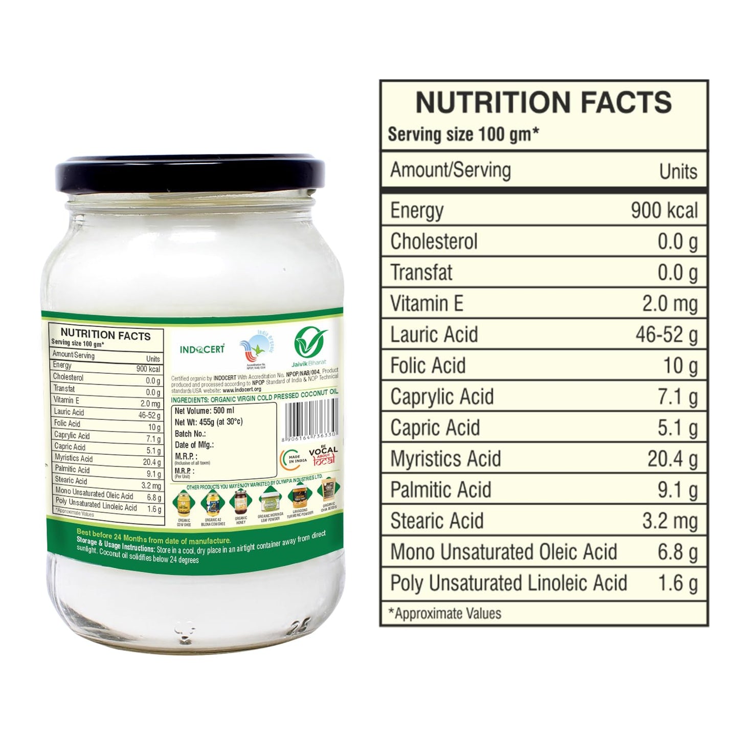 Umanac Organic Virgin Coconut Oil