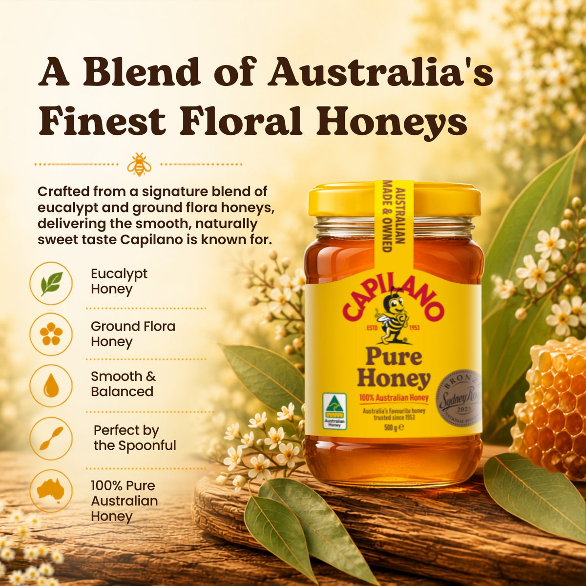 Capilano - Pure Australian Honey (500g)