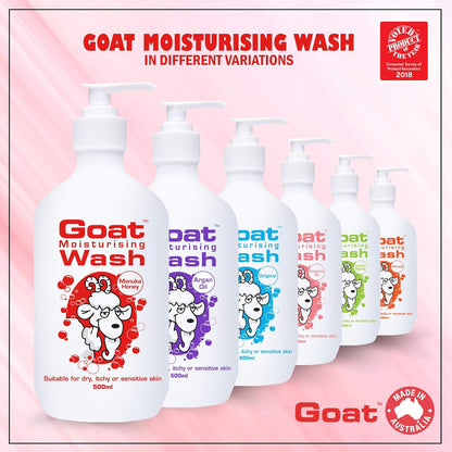Goat - Moisturising Wash with Manuka Honey (500ml)