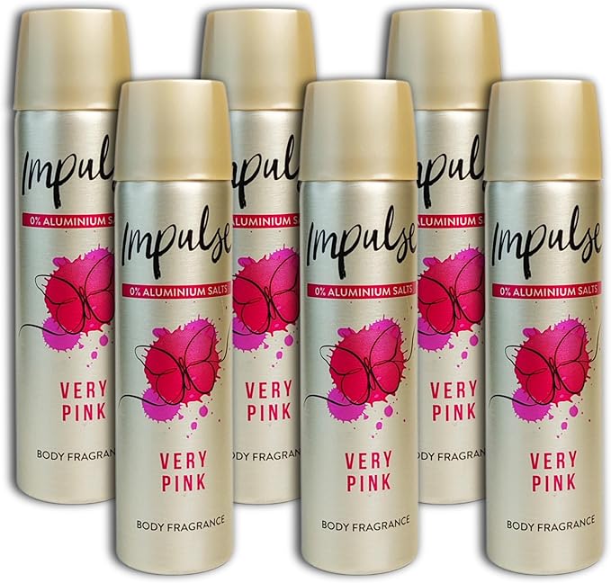 Impulse Very Pink Deodorant Spray –  75ml