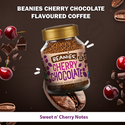 Beanies - Cherry Chocolate Flavour Instant Coffee (50g)