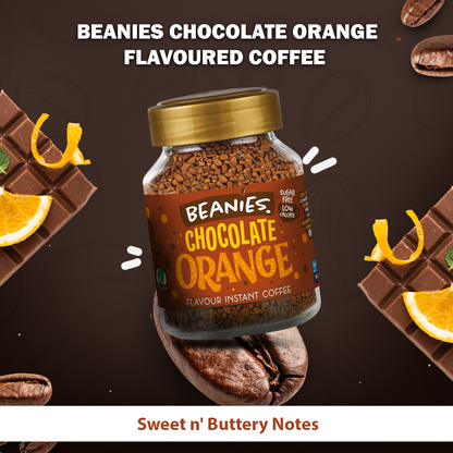 Beanies - Chocolate Orange Flavour Instant Coffee (50g)