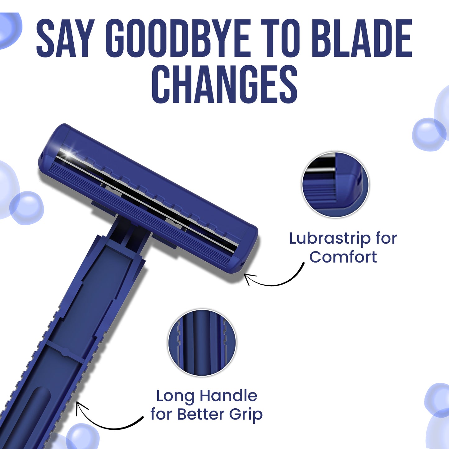 Dorco KLASS 2 (TD 708) Disposable Razor Pack of 25
