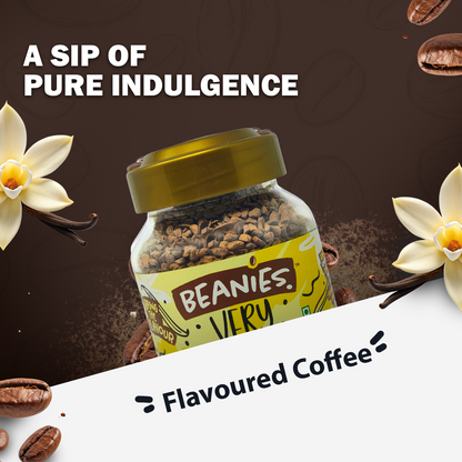 Beanies - Very Vanilla Flavour Instant Coffee (50g)