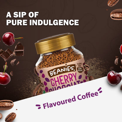 Beanies - Cherry Chocolate Flavour Instant Coffee (50g)