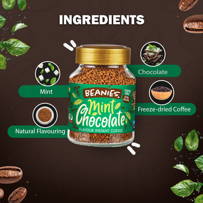 Beanies - Mint Chocolate Flavour Instant Coffee (50g)