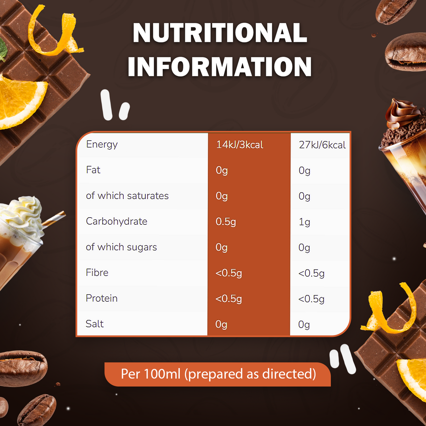 Beanies - Chocolate Orange Flavour Instant Coffee (50g)