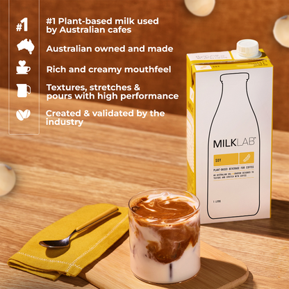 MILKLAB - Soy Milk | Plant Based | Vegan | Lactose Free Milk