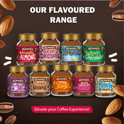 Beanies - Amaretto Almond Flavour Instant Coffee (50g)