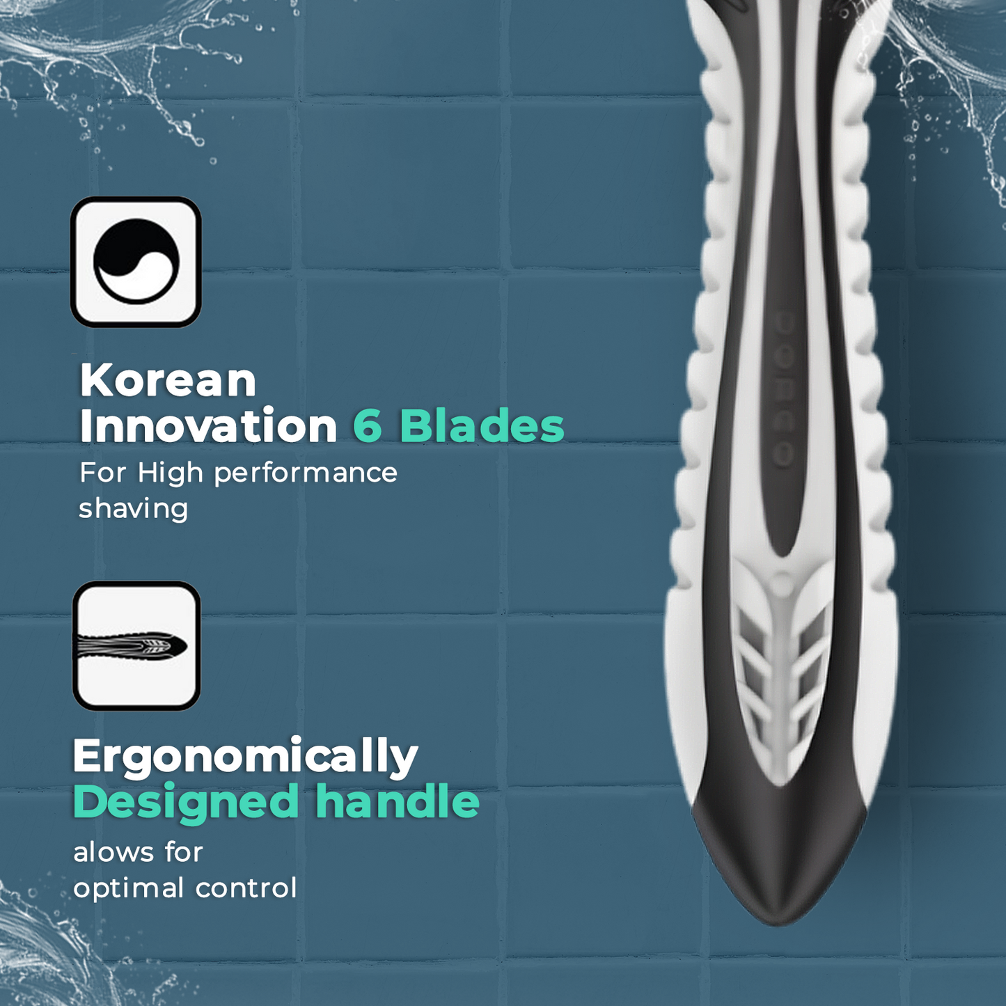 Dorco Pace 6 (SXA100) Disposable Razor