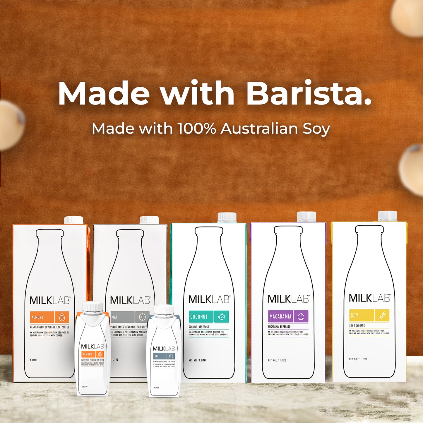 MILKLAB - Soy Milk | Plant Based | Vegan | Lactose Free Milk