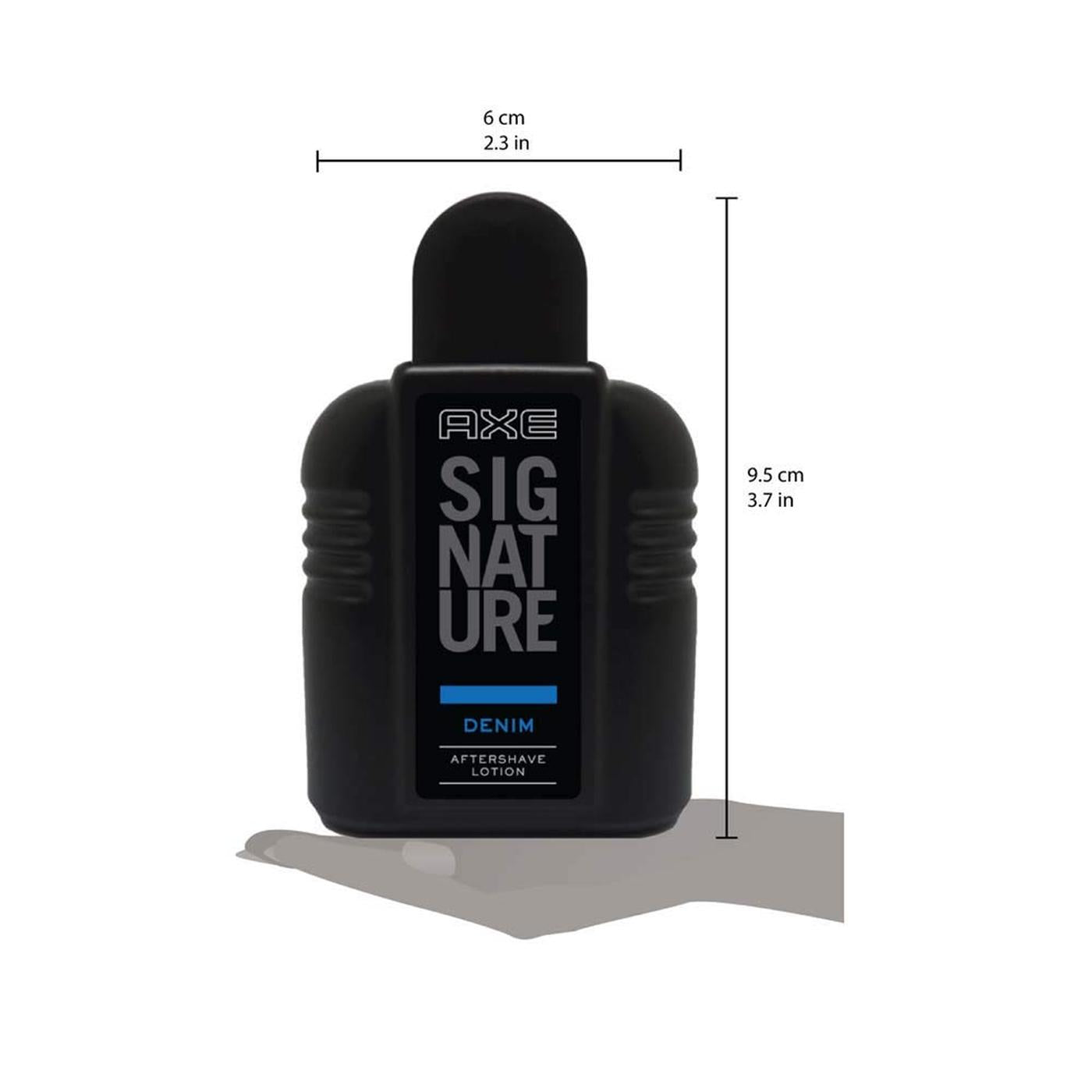 Axe Signature Denim After Shave Lotion 50 ml Pack of 2