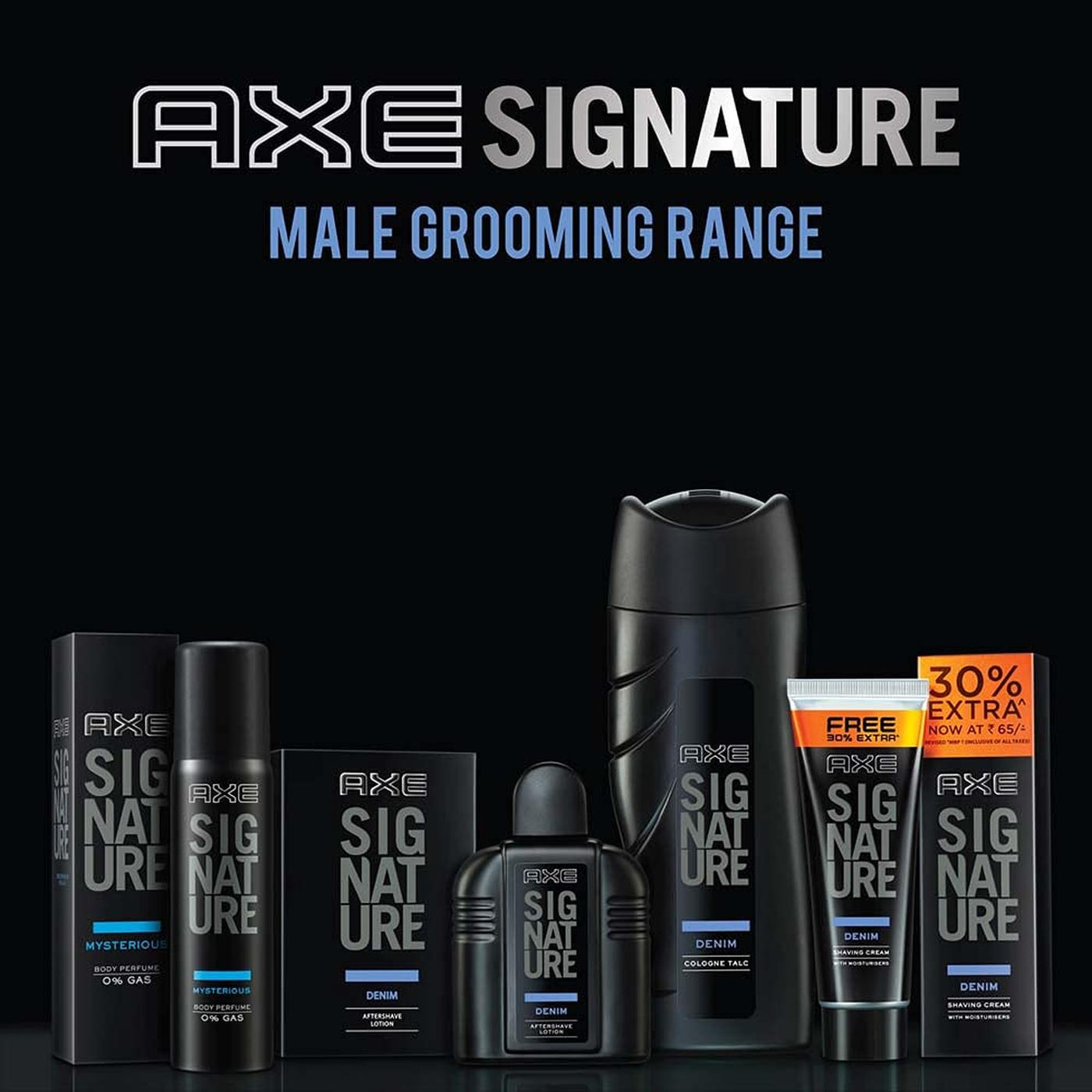 Axe Signature Denim After Shave Lotion 50 ml Pack of 2