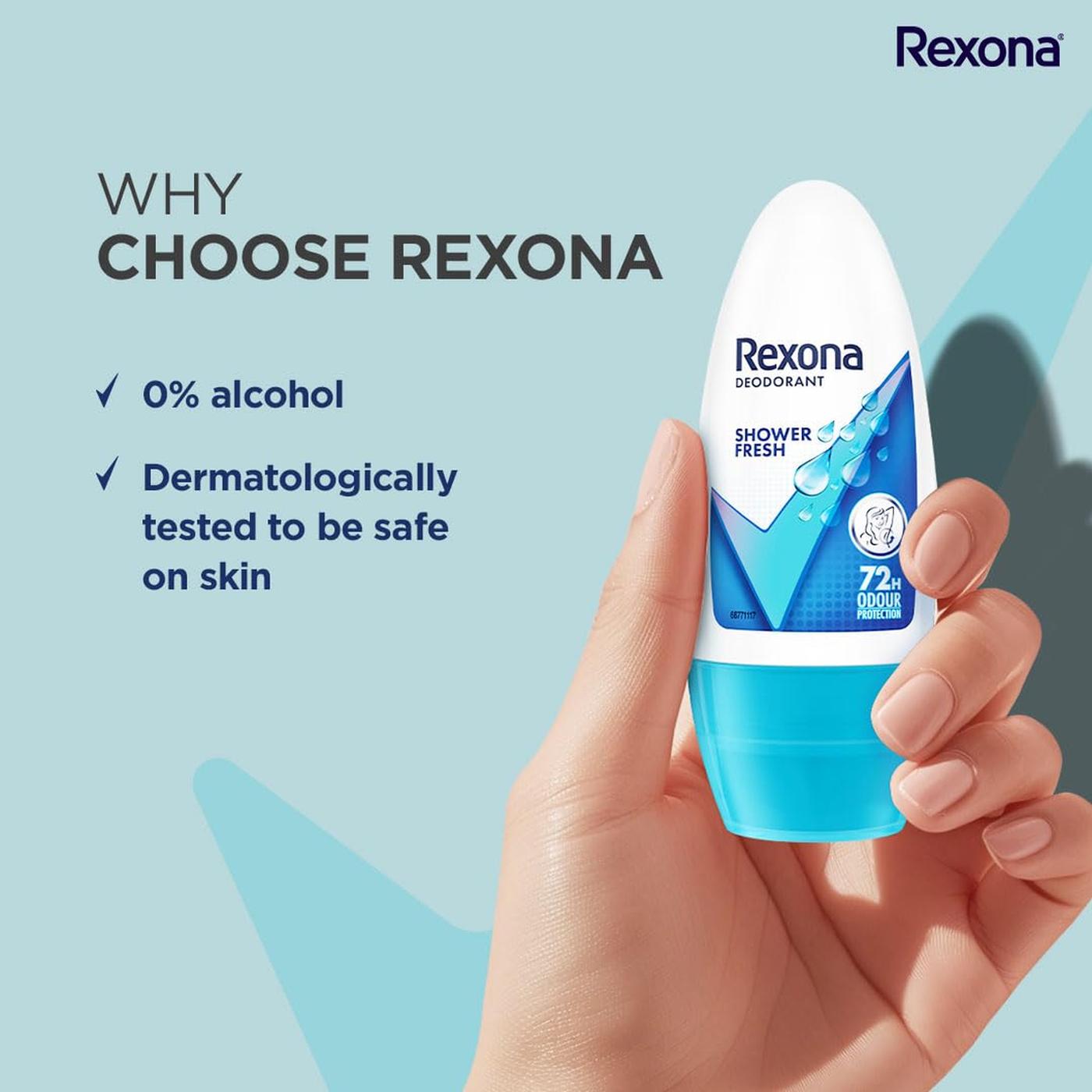 Rexona Shower Fresh Roll On Deodorant Women 50 ml Pack of 2