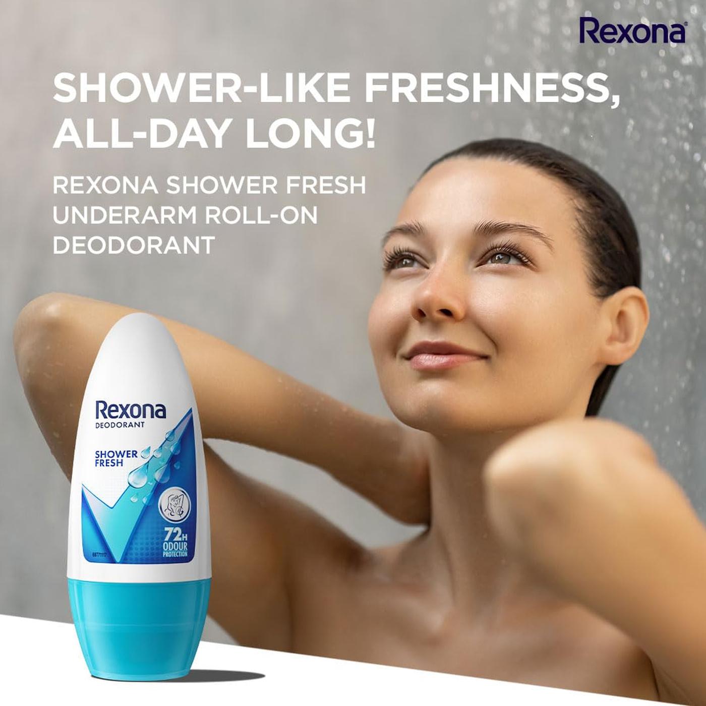 Rexona Shower Fresh Roll On Deodorant Women 50 ml Pack of 2