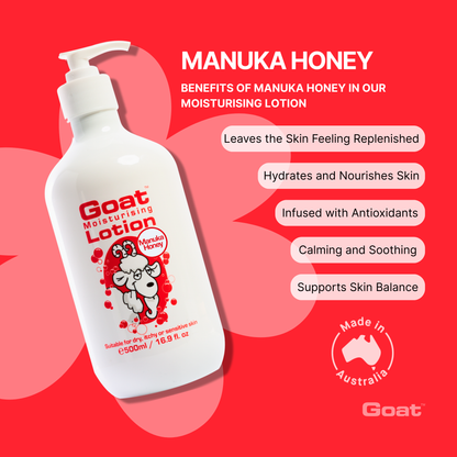 Goat - Moisturising Lotion Manuka Honey (500ml)