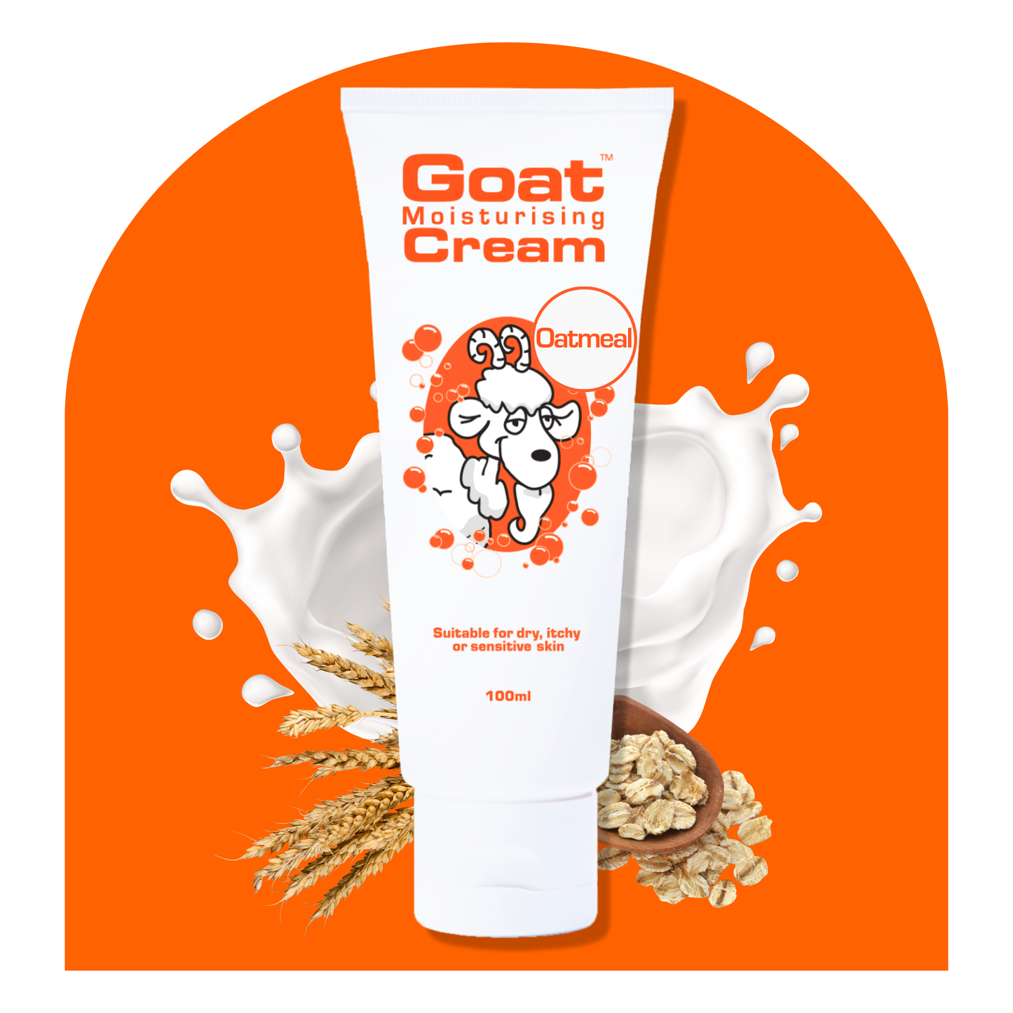 Goat - Moisturising Cream Oatmeal