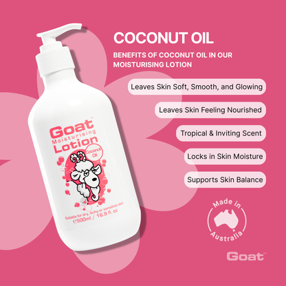 Goat - Moisturising Lotion Coconut Oil (500ml)