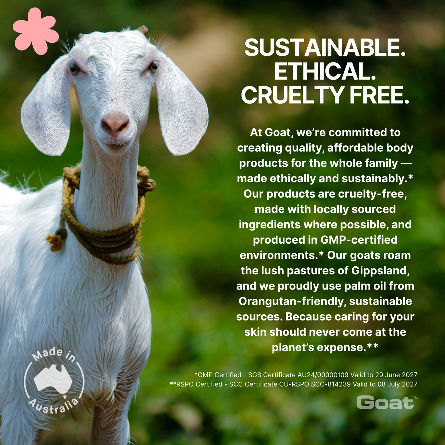 Goat - Moisturising Lotion Coconut Oil