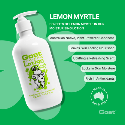 Goat - Moisturising Lotion Lemon Myrtle (500ml)