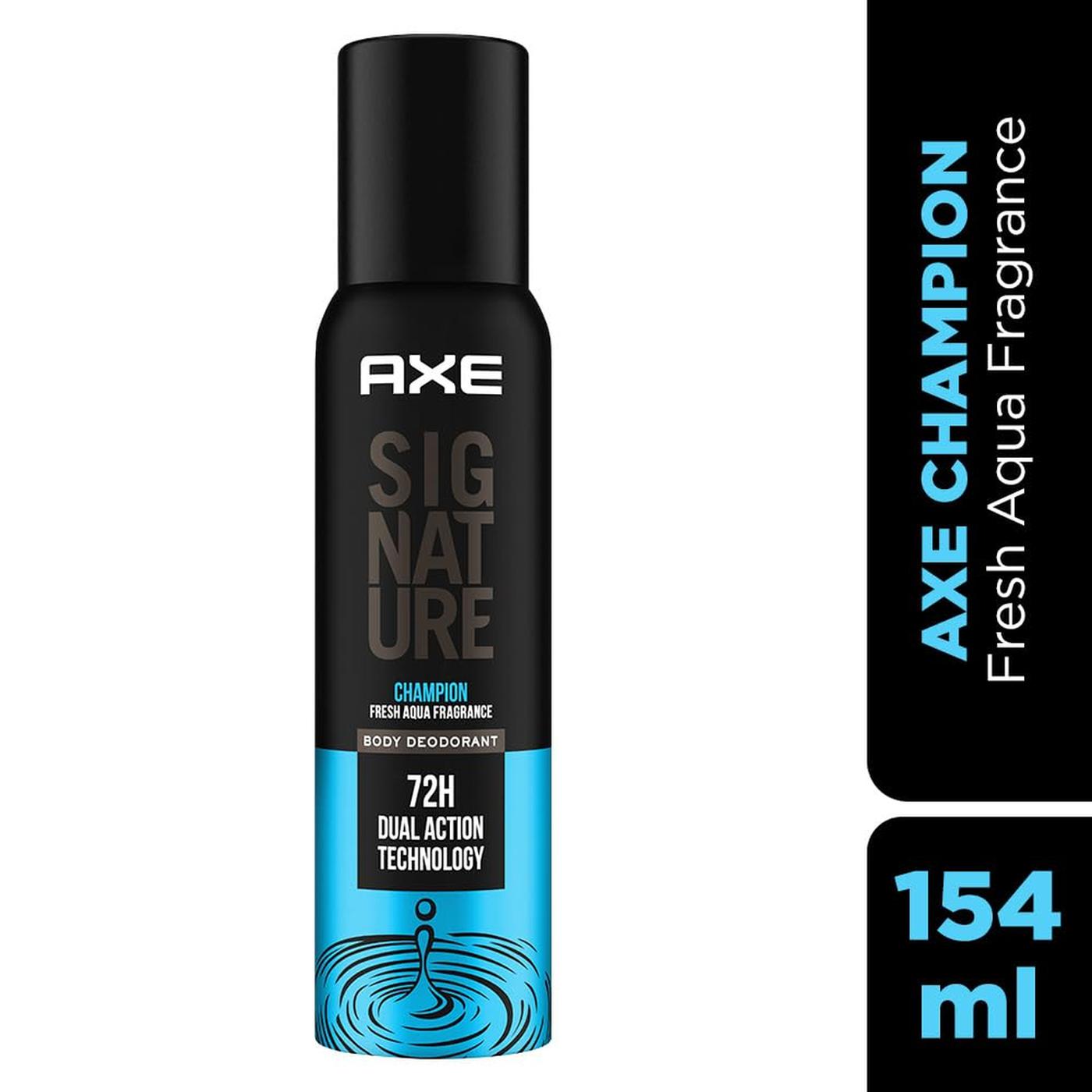 Axe Signature Champion No Gas Deodorant 154 ml Pack of 2