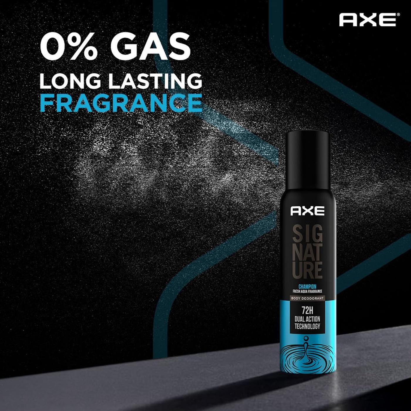 Axe Signature Champion No Gas Deodorant 154 ml Pack of 2