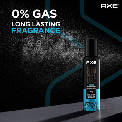 Axe Signature Champion No Gas Deodorant 154 ml Pack of 2