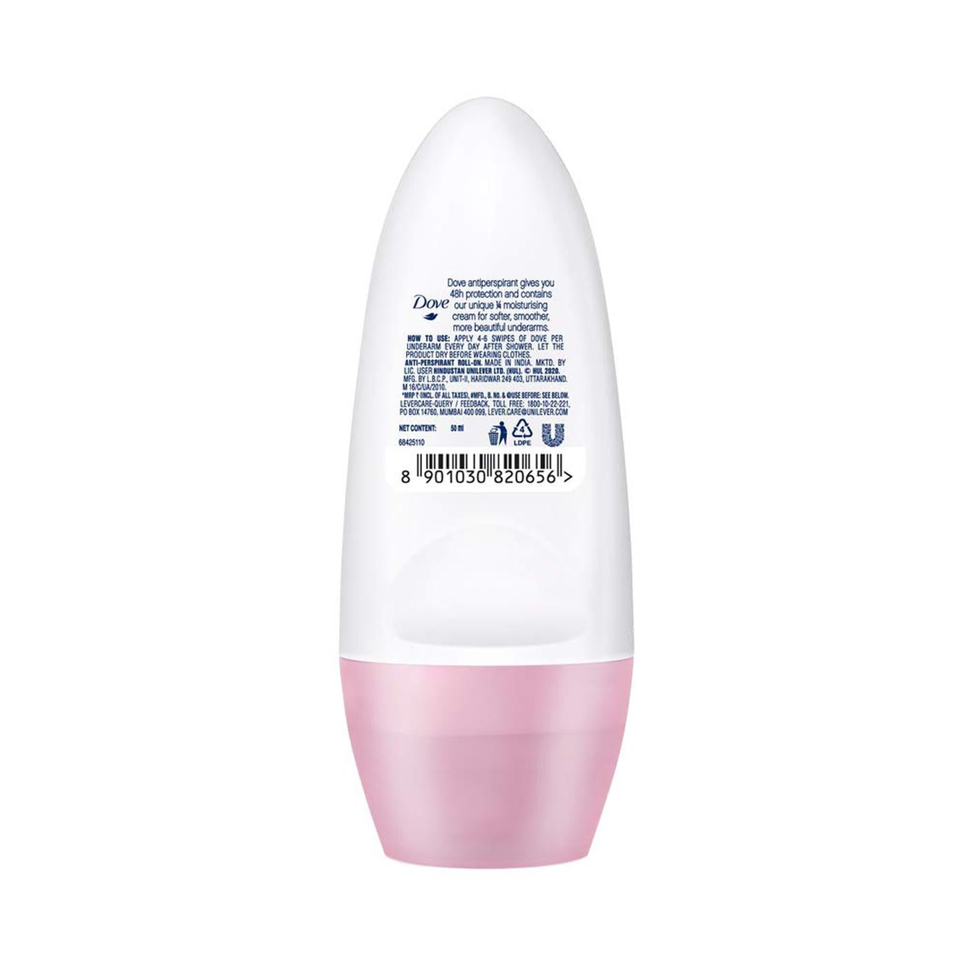 Dove Eventone Deodorant Roll-On Women 50 ml Pack of 2