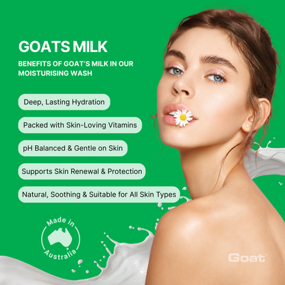 Goat - Moisturising Wash with Lemon Myrtle (500ml)