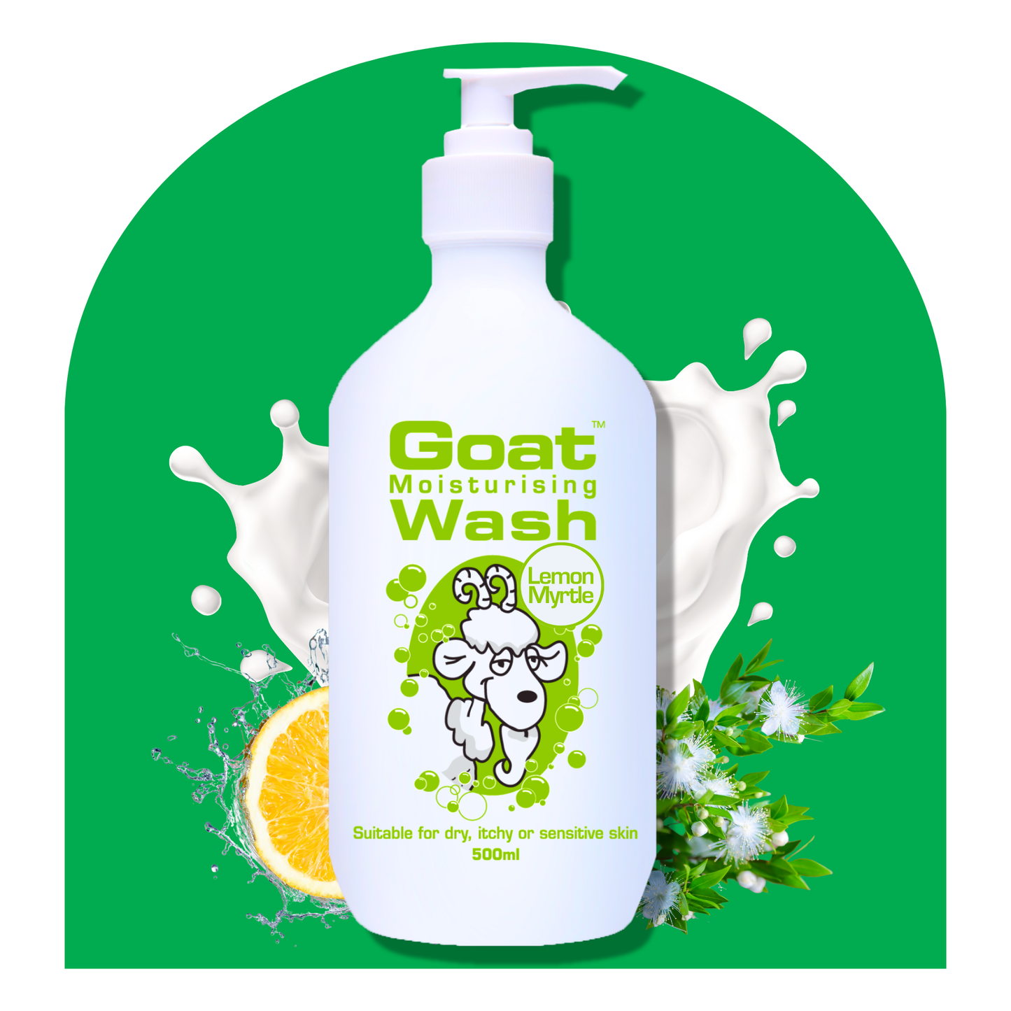 Goat - Moisturising Wash with Lemon Myrtle