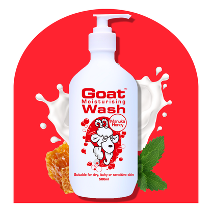 Goat - Moisturising Wash with Manuka Honey (500ml)
