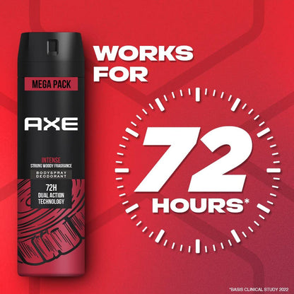 Axe Intense Long Lasting Deodorant 215 ml Pack of 2