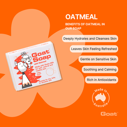 Goat - Soap with Oatmeal (100g)