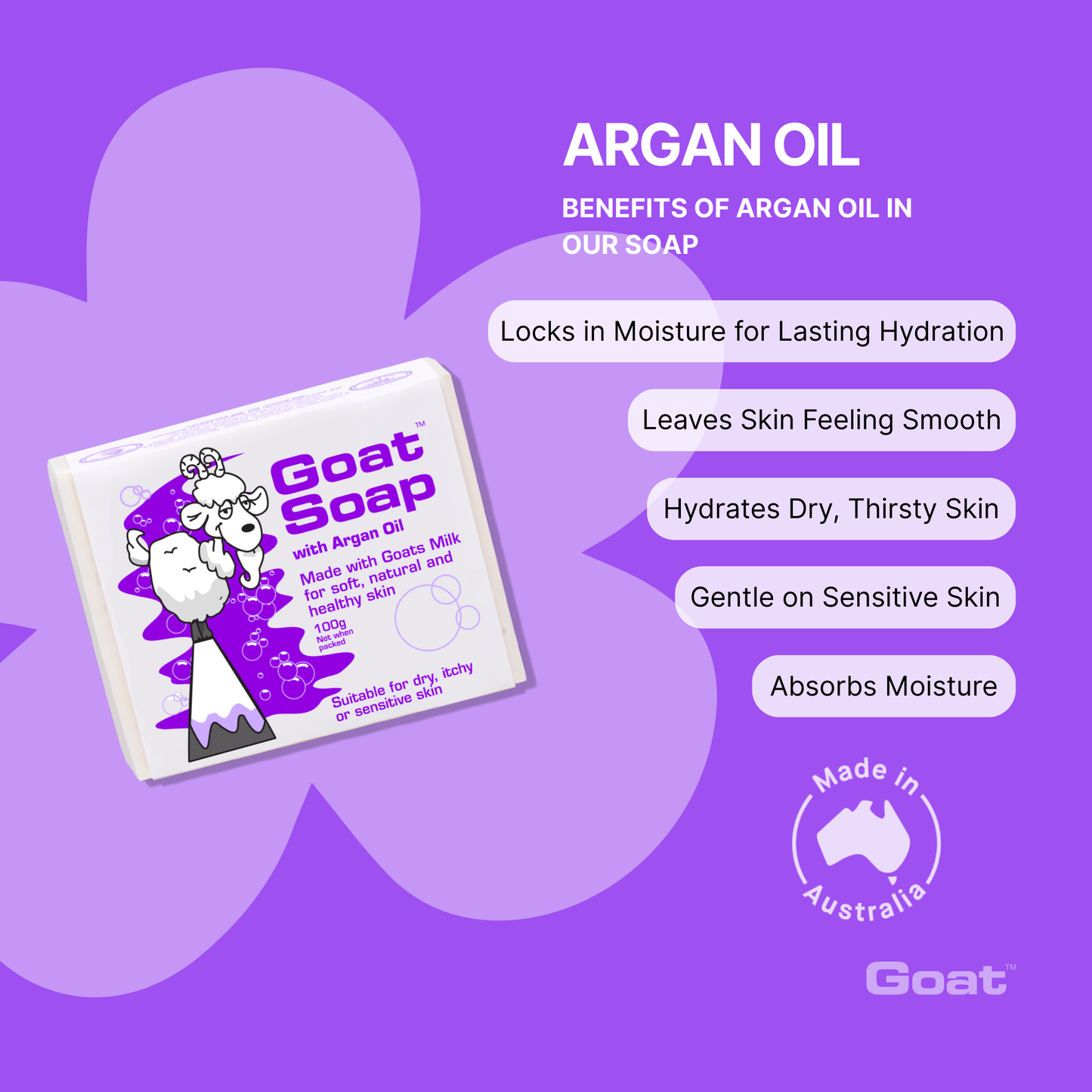 Goat Soap with Argan Oil