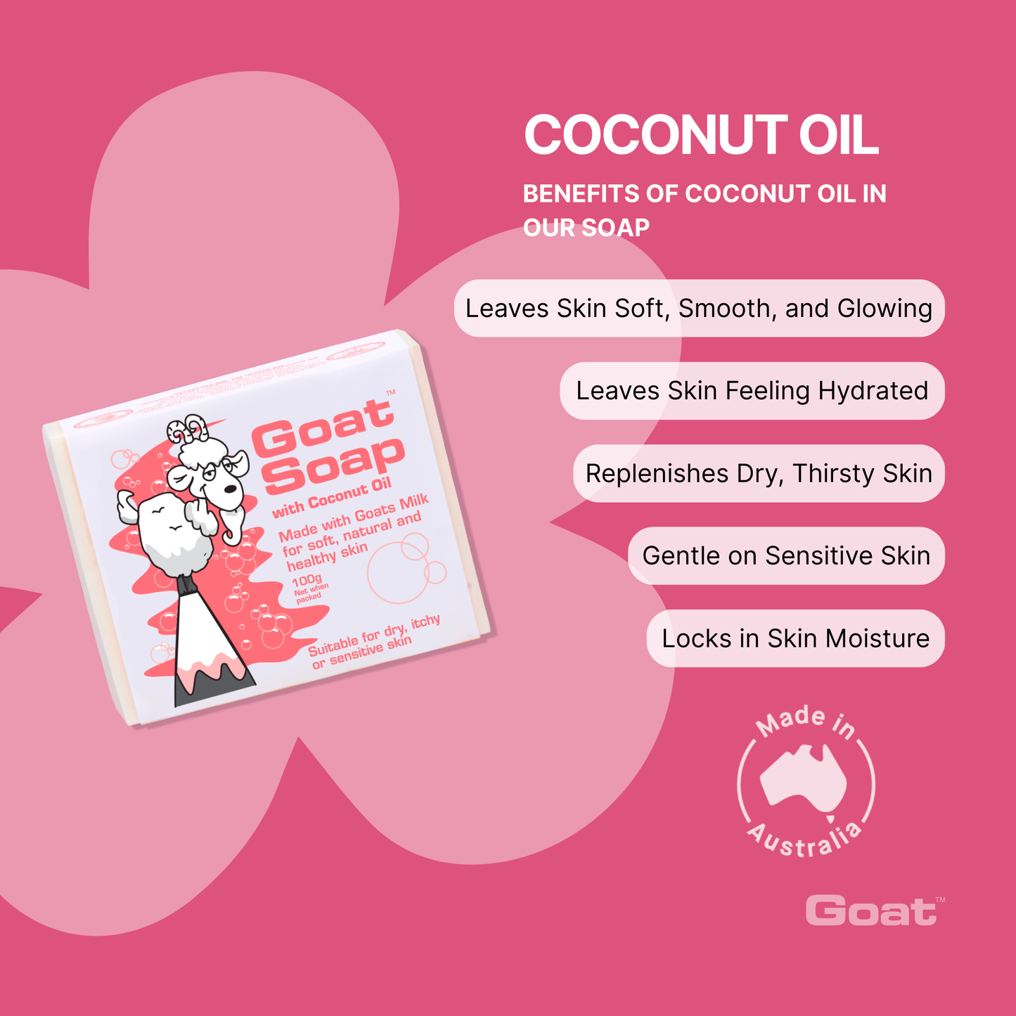 Goat Soap with Coconut Oil