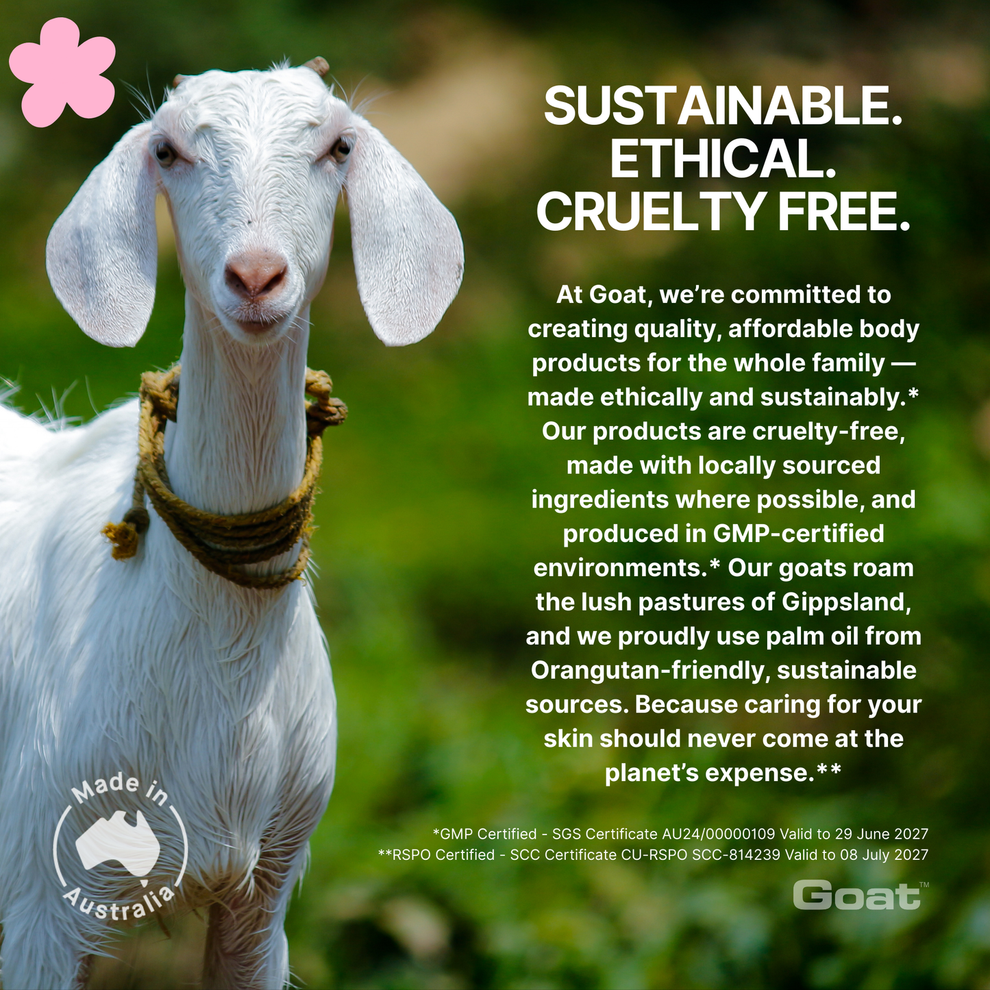 Goat Soap with Coconut Oil