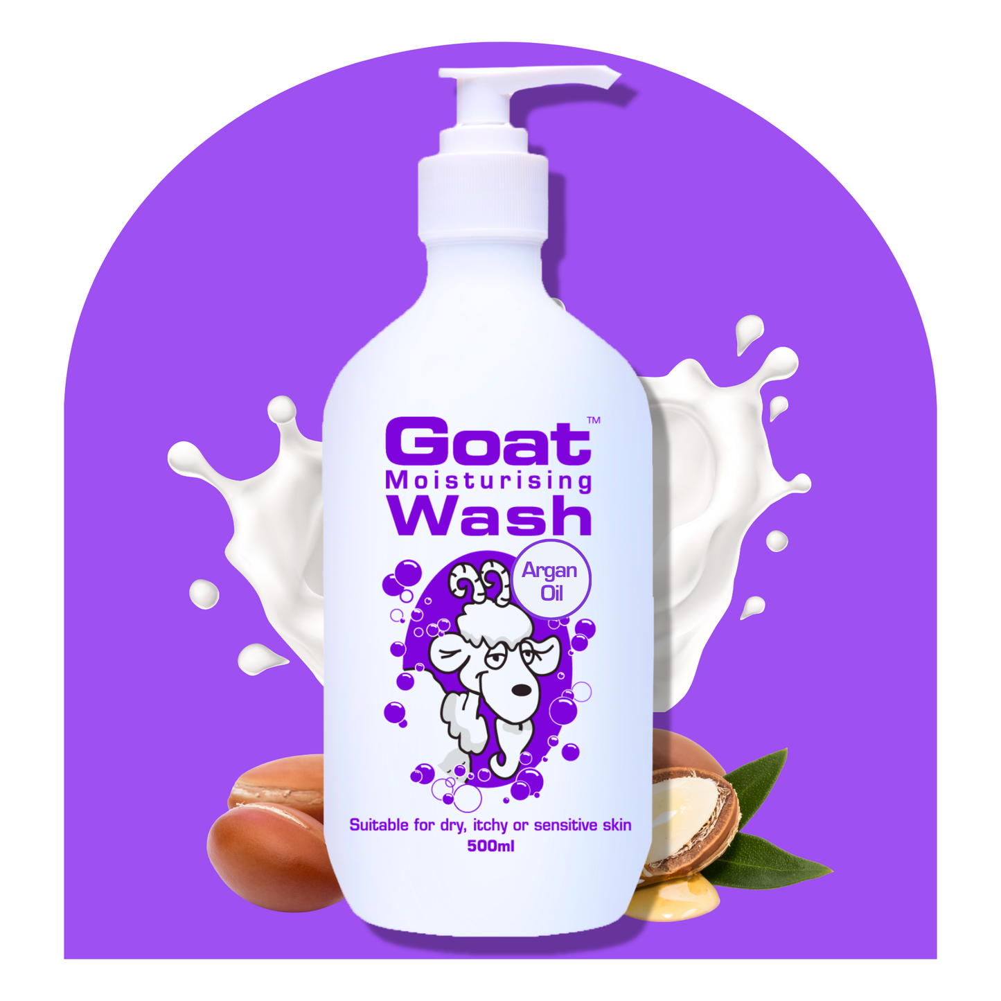 Goat - Moisturising Wash with Argan Oil