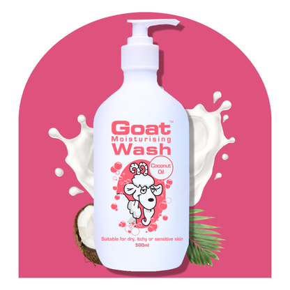 Goat - Moisturising Wash with Coconut Oil (500ml)