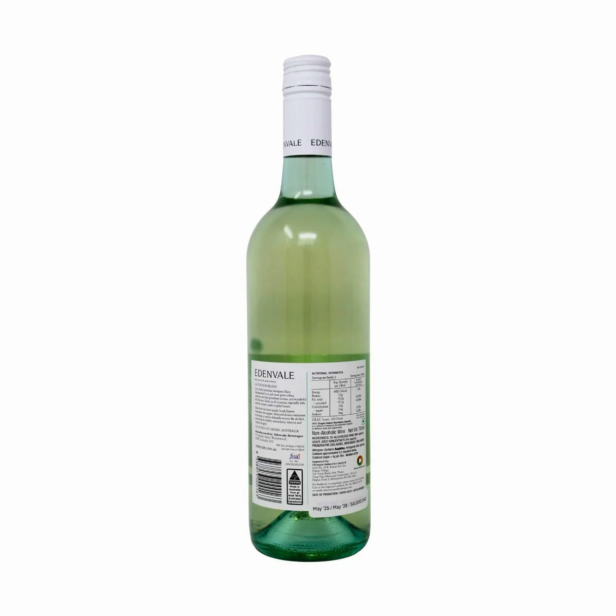 Edenvale Non Alcoholic Sauvignon Blanc Wine 750ml