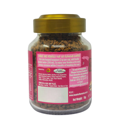 Beanies - White Chocolate and Raspberry Flavour Instant Coffee (50g)