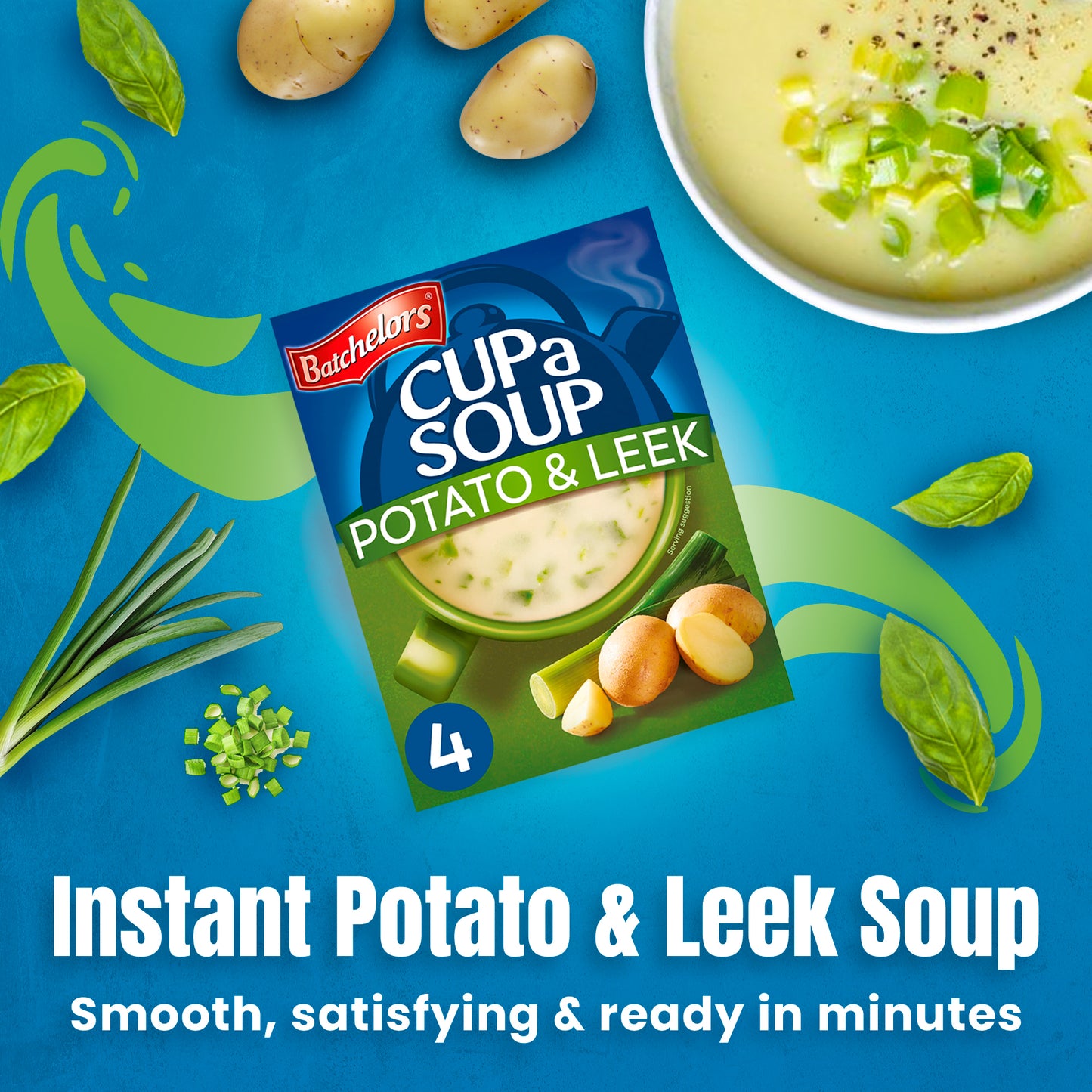 Batchelors Cup A Soup Creamy Potato and Leek, 107g